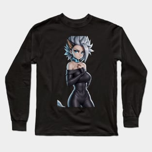 Super Saiyan Meow Long Sleeve T-Shirt